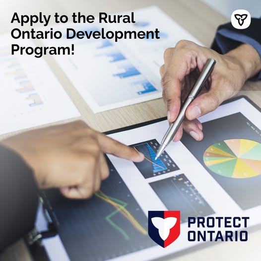 Rural Ontario Development Fund - for rural businesses, service groups and non-profits